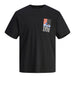 jack e jones t shirt uomo 12256930 black nero 8198753