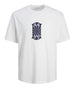 jack e jones t shirt uomo 12256930 bright white bianco 418318