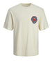 jack e jones t shirt uomo 12256930 buttercream avorio 4087315