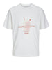 jack e jones t shirt uomo 12269984 bright white milkshake bianco 1380078