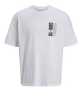 Jack e Jones T-shirt Uomo 12269989 Bright White - Bianco