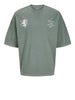 jack e jones t shirt uomo 12270045 laurel wreath verde 6310284