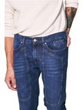 Jeckerson Jeans Slim Uomo JOHN001 DNDTFDENI002 - Denim