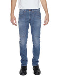 Jeckerson Jeans Slim Uomo JOHN001 DNDTFDENI005 Blu Medio Chiaro - Denim