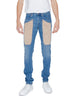 /enjeckerson jeans slim uomo john002 dndtfdeni002 blu medio denim 4882168