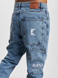 Karl Kani Jeans Cargo Tapered Workwear Uomo 6000486 - Denim