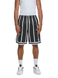 Karl Kani Shorts Sportivi Striped Mesh Uomo 6013724 - Nero