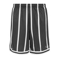 Karl Kani Shorts Sportivi Striped Mesh Uomo 6013724 - Nero