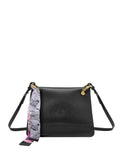 La Carrie Borsa a Tracolla Drilled Logo Med Donna 141P-BM-330-TBL - Nero