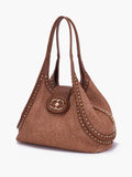 La Carrie Borsa Shopper Borsa a Spalla Romantic Big Donna 141P-CB-192-RAP Brandy - Marrone