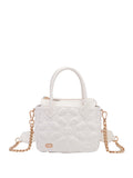 La Carrie Borsa a Mano Stich Spoon Small Donna 141P-LS-292-LEA Ivory - Avorio