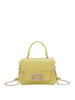 la carrie borsa a mano strass logo grace donna 141p tc 440 lea giallo 7561736