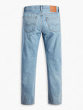 Levis Jeans Regular 501 Uomo 00501 Indaco Chiaro - Worn in - Denim