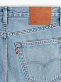 Levis Jeans Regular 501 Uomo 00501 Indaco Chiaro - Worn in - Denim