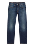 Levis Jeans Tapered 502 Uomo 29507 Indaco Scuro - Worn in - Denim