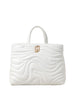 liu jo borsa a mano ecs m tote donna aa4084e0036 off white bianco 8966606