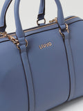 Liu Jo Borsa a Mano Ecs M Bowling Bag Donna AA4087E0037 - Blu