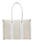 Liu Jo Borsa Shopper L Tote Donna AA4097T6476 Off White - Bianco