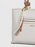 Liu Jo Borsa a Spalla Ecs L Tote Donna AA4304E0086 Off White - Bianco