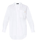 Liu Jo Camicia Casual Over Donna CA4241T3795 - Bianco