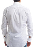 Liu Jo Camicia Classica Slim Stretch Milano Uomo M000P201MILANO - Bianco