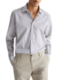 Liu Jo Camicia Classica Slim Milanodrop Bianco Uomo M124P201MILANODROP - Marrone