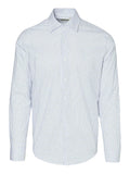 Liu Jo Camicia Casual Slim Milanorumble Bianco Uomo M124P201MILANORUMBLE - Blu