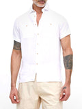 Liu Jo Camicia Casual Pocketlinen Uomo M124P201POCKETLINEN - Bianco