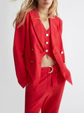 Liu Jo Blazer Donna MA4049T4818 Cherry Red - Rosso