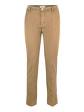 Liu Jo Pantalone Chino Cropped Donna MA4270T9257 Camel Beach - Beige