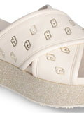 Liu Jo Sandalo Frida 30 Donna SA4147EX014S Butter - Bianco