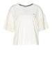 /enliu jo t shirt donna ta4029js003 lt ivory lt gold avorio 3545129