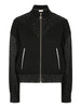 liu jo felpa zip satin donna ta4071js182 nero 1944064