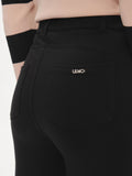 Liu Jo Pantalone Slim Jersey Donna TA4149JS182 - Nero