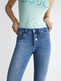 Liu Jo Jeans a Zampa Princess HW Donna UA4040D4615 - Denim