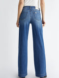 Liu Jo Jeans a Palazzo Authentic Flare Donna UA4068DS800 - Denim