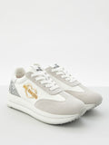 Love Moschino Sneakers Run40 Mix Donna JA15074G1IINE - Bianco