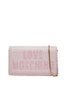 love moschino borsa a tracolla donna jc4293pp0ikk1 cipria paillettes cipria rosa 8424443