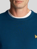 Lyle & Scott Pullover Uomo KN821V Après Navy - Blu