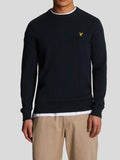 Lyle & Scott Pullover Uomo KN821V Marina Oscura - Blu