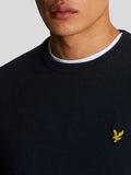 Lyle & Scott Pullover Uomo KN821V Marina Oscura - Blu