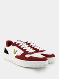 Lyle & Scott Sneakers Uomo LBB001F5LM White Red Navy - Bianco