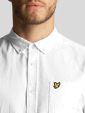 Lyle & Scott Camicia Casual Oxford Uomo LW1302VOG - Bianco