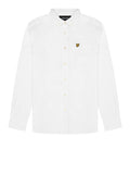 Lyle & Scott Camicia Casual Oxford Uomo LW1302VOG - Bianco