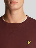 Lyle & Scott Felpa Uomo ML424VOG Borgogna - Bordeaux