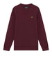 lyle scott felpa uomo ml424vog borgogna bordeaux 2916441