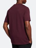 Lyle & Scott T-shirt Slub Uomo TS1804V Borgogna - Bordeaux