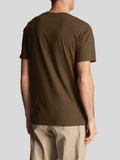 Lyle & Scott T-shirt Plain Uomo TS400VOG Oliva - Verde