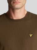 Lyle & Scott T-shirt Plain Uomo TS400VOG Oliva - Verde