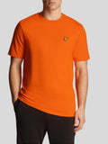 Lyle & Scott T-shirt Uomo TS400VOG Tango Al Mandarino - Arancione